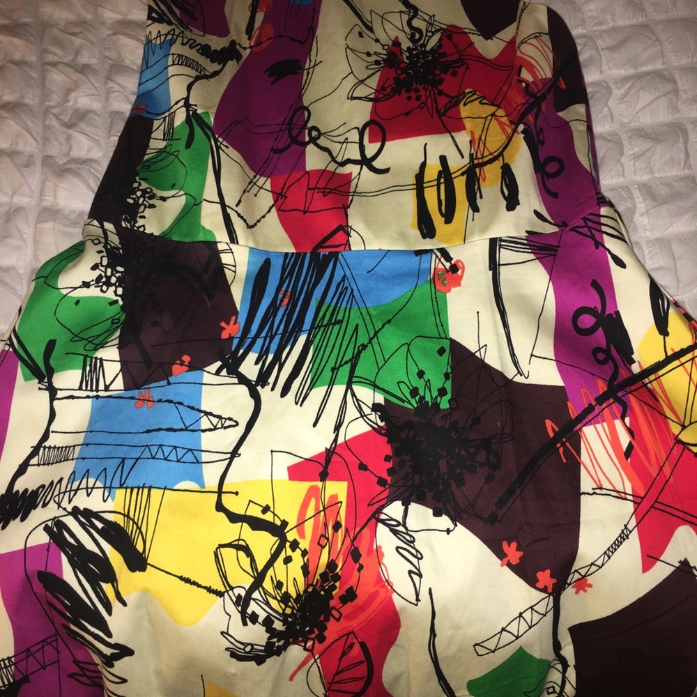 Multi Color Mini Dress 👗 - Picture 3 of 4